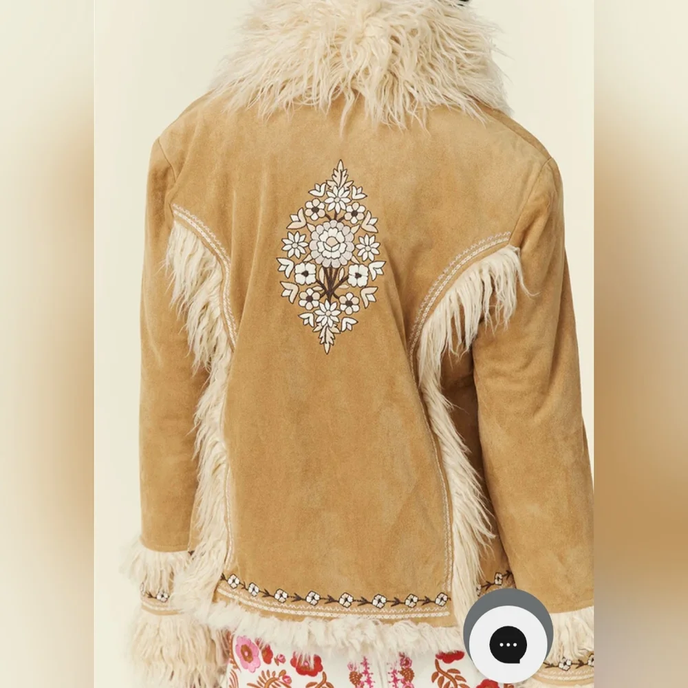 Spell and the Gypsy Joplin Cropped Jacket in Hazelnut (New with tags!) - Picture 8 of 16
